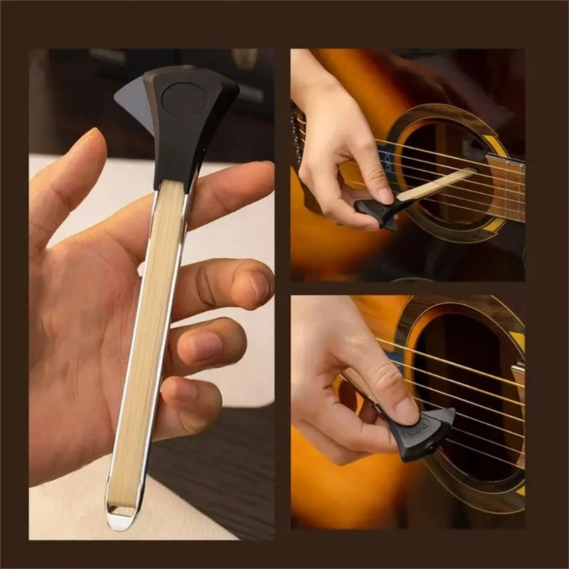 Lightweight Guitar Bow Portable Double Side Playing Bow Guitar Bowing Device