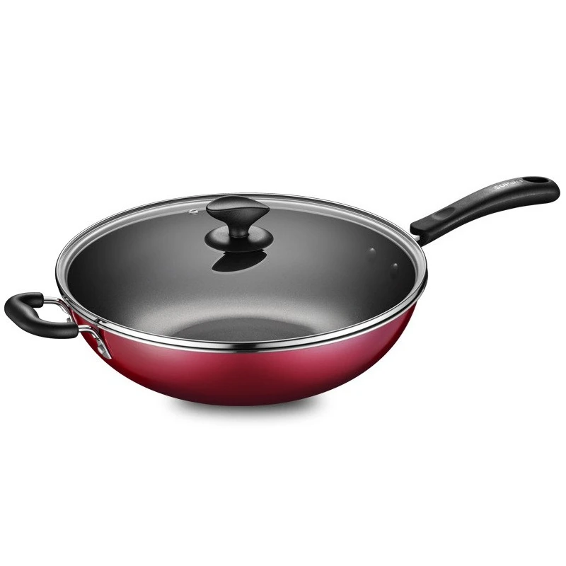 

Non-stick Wok Household Cooking Pot No Fumes