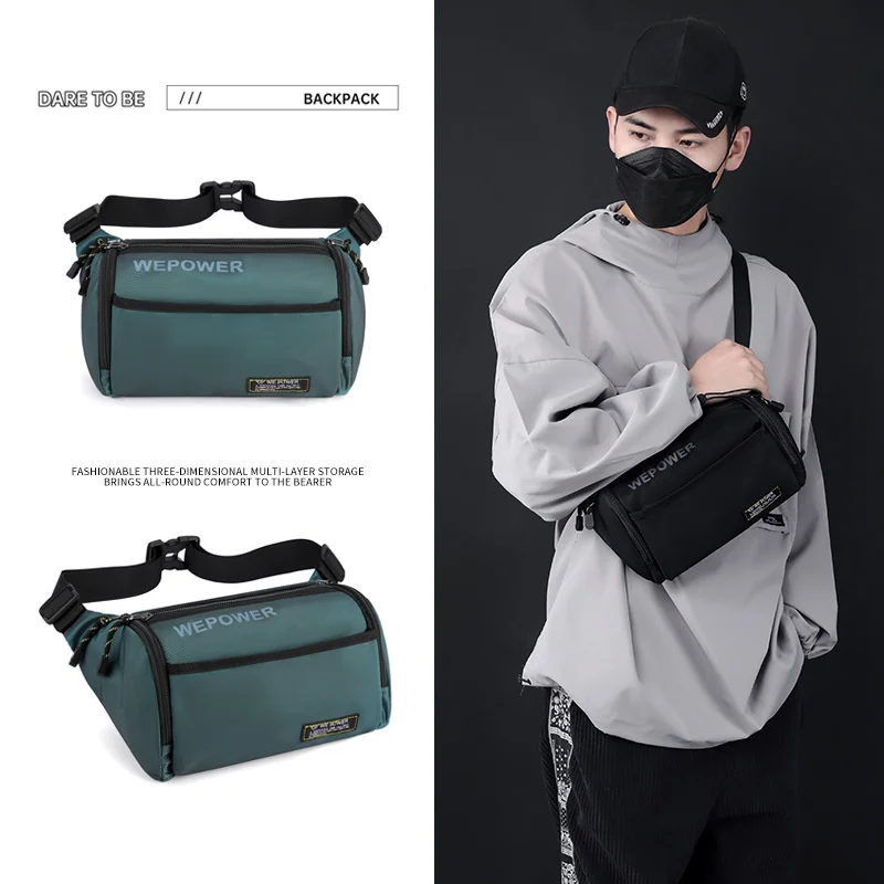 Outdoor water splashing bag for men