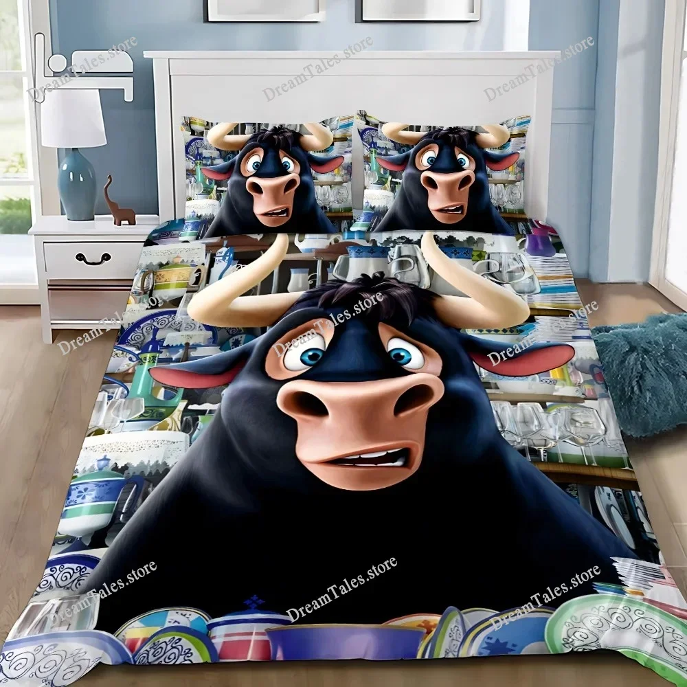 

Cute Animal F-Ferdinand Printed Bedding Set Boys Girls Twin Queen King Size Duvet Cover Pillowcase Bed Boys Adult Birthday Gifs