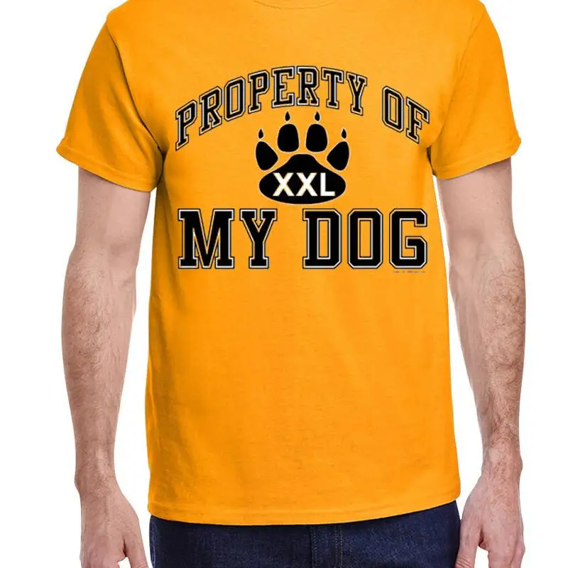 Property Of My Dog Person S Funny T Shirt Mens