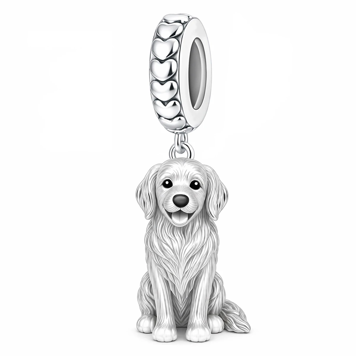 Pan Charms Welpenpfoten-Anhänger für Tierliebhaber, passend für Original-Armbänder, Schmuck, DIY-Geburtstagsgeschenk für Sie/Ihn, Frauen – Detail 21