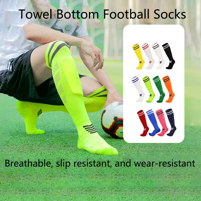 

Men/Women Football Sports Socks breathable Long Knee Kids Legging Stockings Soccer Baseball Anti-skidding Adults Children Socks