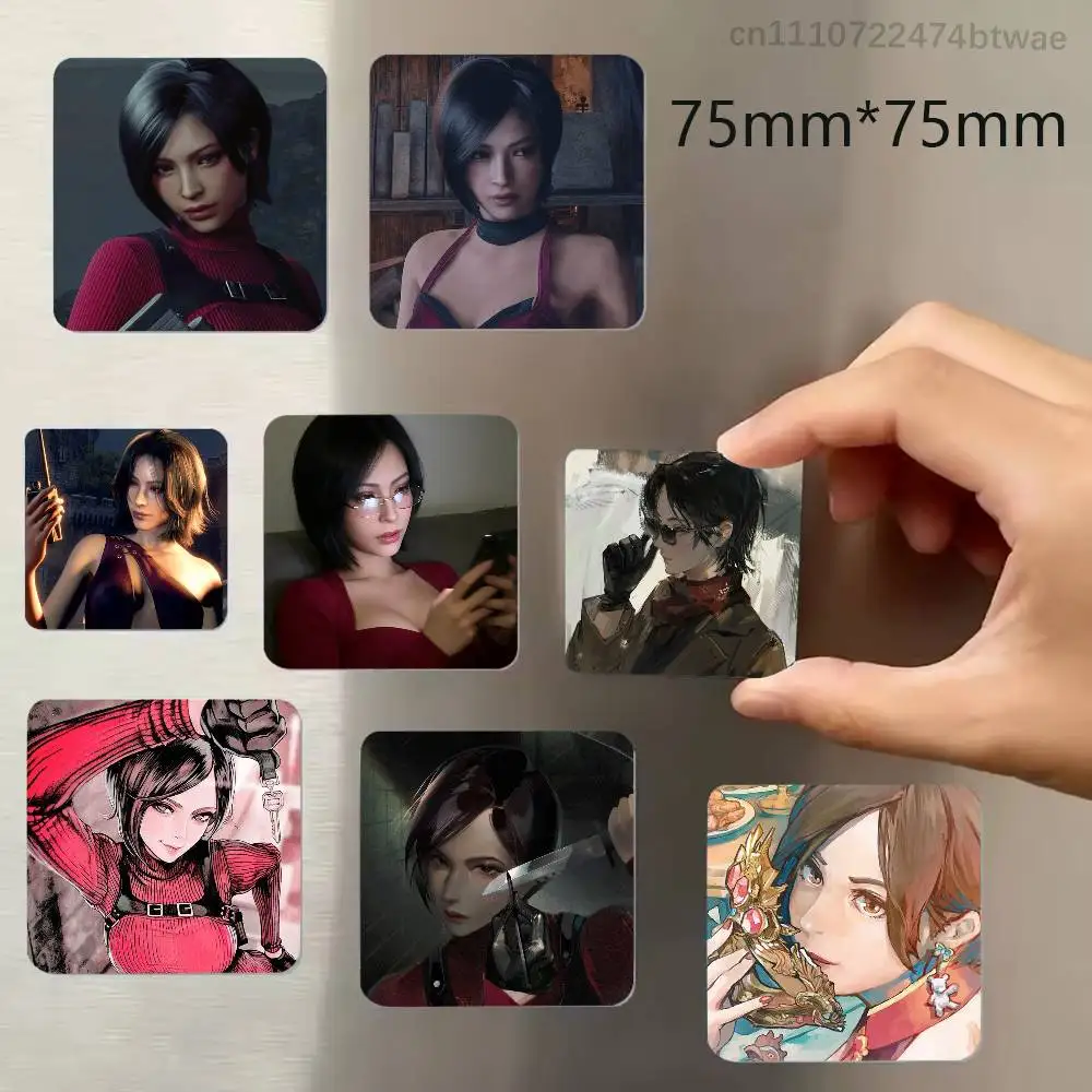 Ada Wong R-Resident E-Evil 4 Refrigerator Magnets, the Perfect Choice for Home, Create a Warm and Cozy Home Decor Gift
