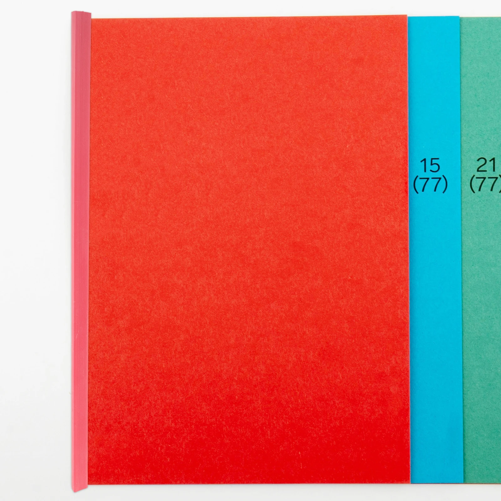 

30pcs Plastic Slide Binders Report Covers Sliding Bars File Folder Binding Bars For Office Use