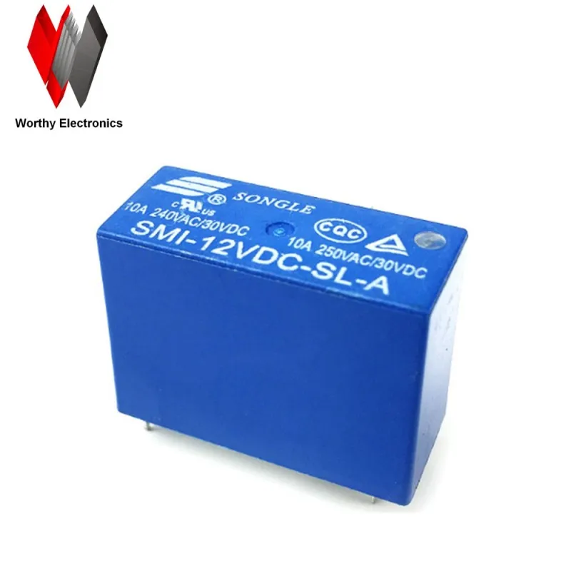 

Free shiping wholesale 10pcs/lot relay SMI-DC12V-SL-A