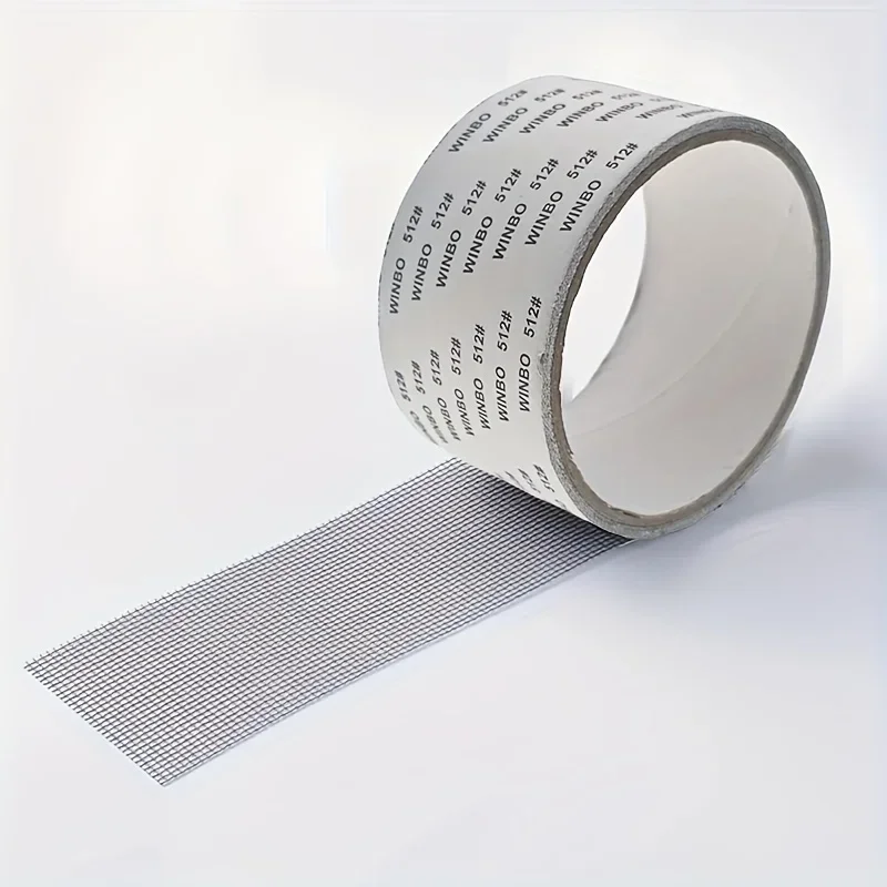 Self adhesive Waterproof Screen Patch Tape,Self-Adhesive Anti-Insect Mesh Repair Tape,Strong Adhesive for Door/Curtain Screens