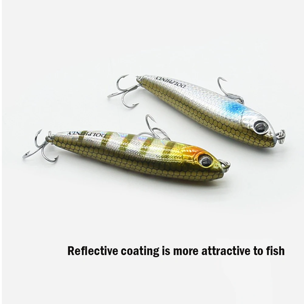 

Floating Pencil Bait Fishing Lure 3.2g 5.5cm Micro Minnow Z-shaped Swimming Posture Artificial Bait Topwater Pencil Pesca Lure
