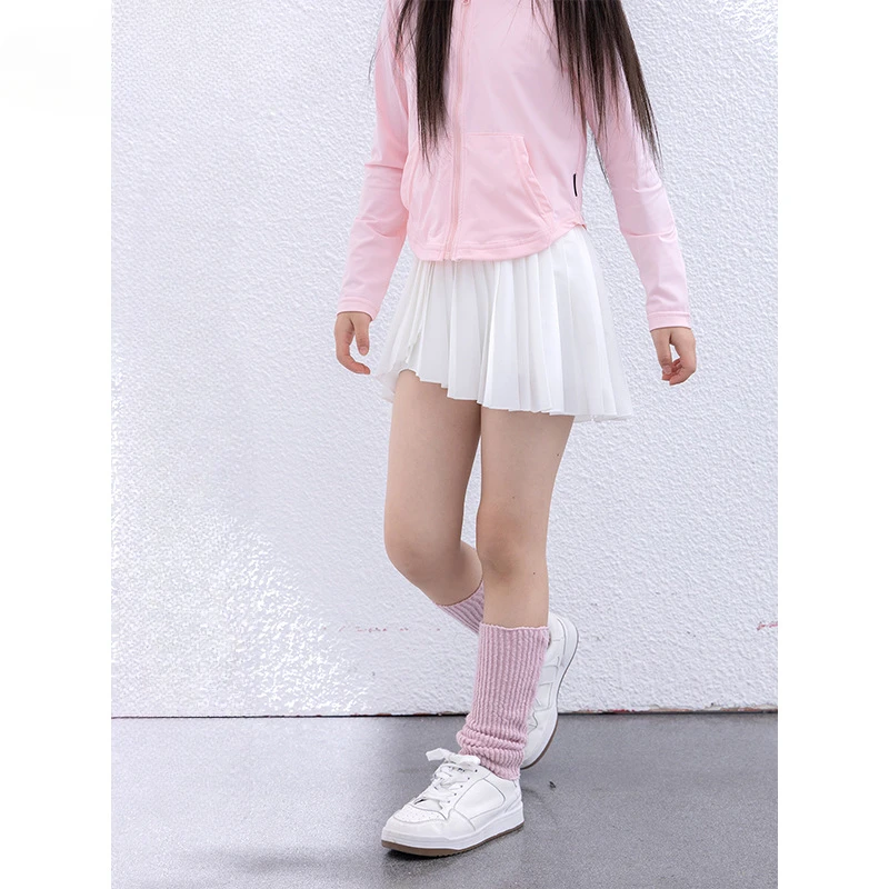 Girls' Sports Skirt Spring/Summer 2024 New Children's Joker Tennis Skirt Large Children's Fashion Pleated Skirt