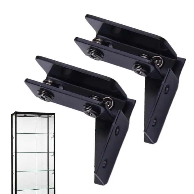 Shower Door Hinges Cabinet Glass Hinge Clamp Without Drilling Side Mounted Frameless Glass Hinge For Bathroom Kitchen