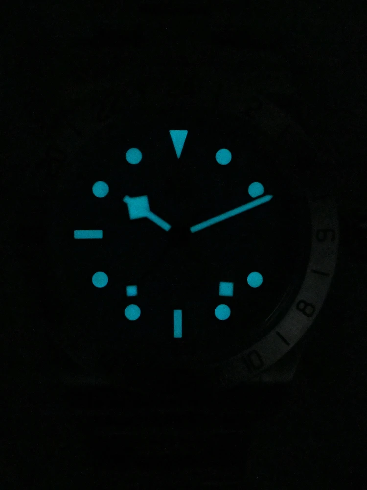 San Martin Upgraded 38.3mm BB GMT Hangzhou 6460 Men Automatic Mechanical Watches Sport Sapphire Luminous Waterproof 100m SN0054