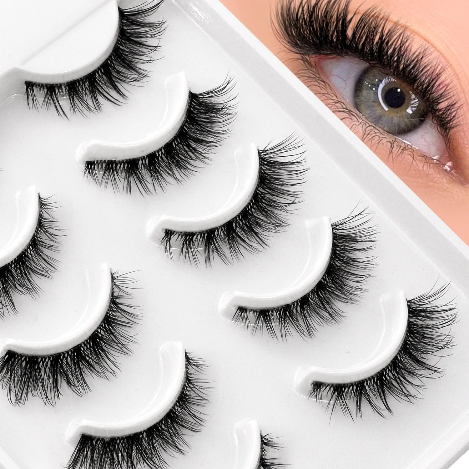 ヴェルトリア ナチュラルアイラッシュ ナチュラルフェイクラッシュ クリアバンドラッシュ つけまつげ ウィスピーラッシュ ナチュラルアイラッシュ メイクアップ