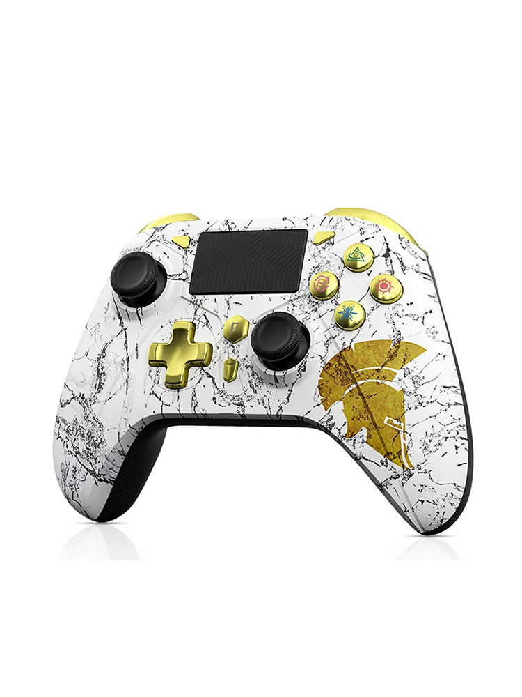 Manette de jeu sans fil Bluetooth, Compatible avec Ps4/Slim/Pro, pour Pc, double Vibration, Joystick à Six axes pour Ios/Android