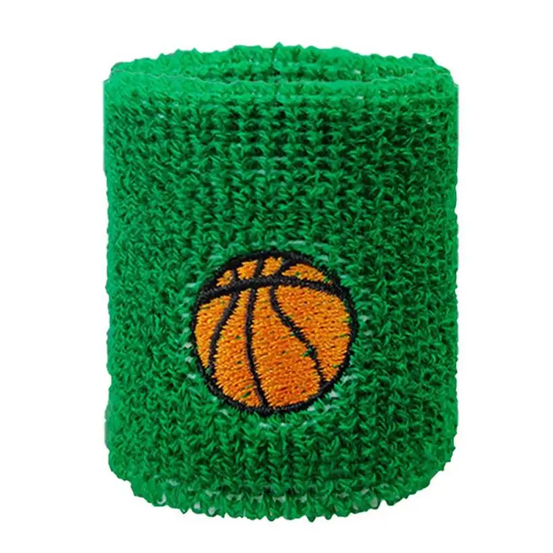 Wristbands For Kids Sports Absorbent Wrist Sweat Bands For Sports Children Wrist Bands Sweat-proof For Basketball Baseball