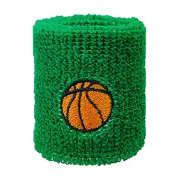 Wristbands For Kids Sports Absorbent Wrist Sweat Bands For Sports Children Wrist Bands Sweat-proof For Basketball Baseball