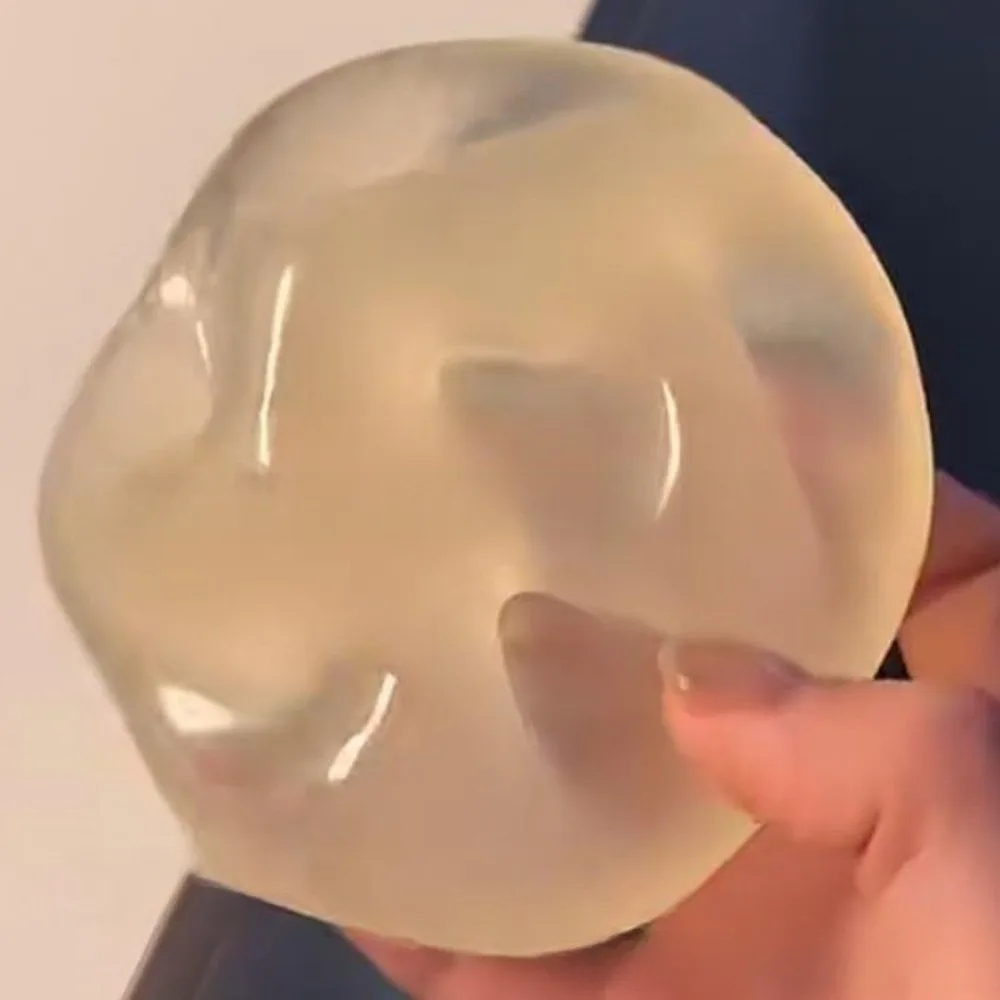 

Crystal Clear Fidget Squeeze Toy Soft Material Stress Relief Anti Stress Sensory Fidgets Slow Resilience Simulate Sensory