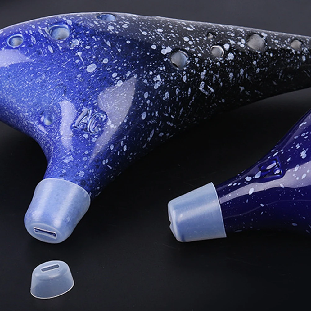 

1 set Flute Mouthpiece Protector Silicone Small Lightweight Pocket Backpack Ocarina Accessories Supplies Cover Sleeve Case White