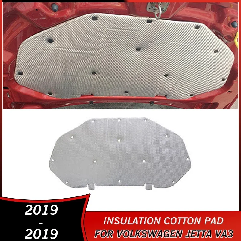 

2019-2019 Firewall Heat Sound Insulation Cotton Pad for VW Volkswagen Jetta VA3 2019 Accessories Soundproof Mat Cover