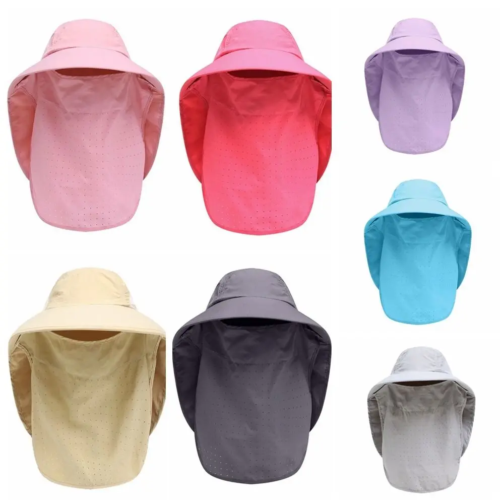 

Quick Drying Waterproof Bucket Hats Foldable Large Brim Drawstring Fisherman Caps Adjustable Mesh Sun Hat Cycling