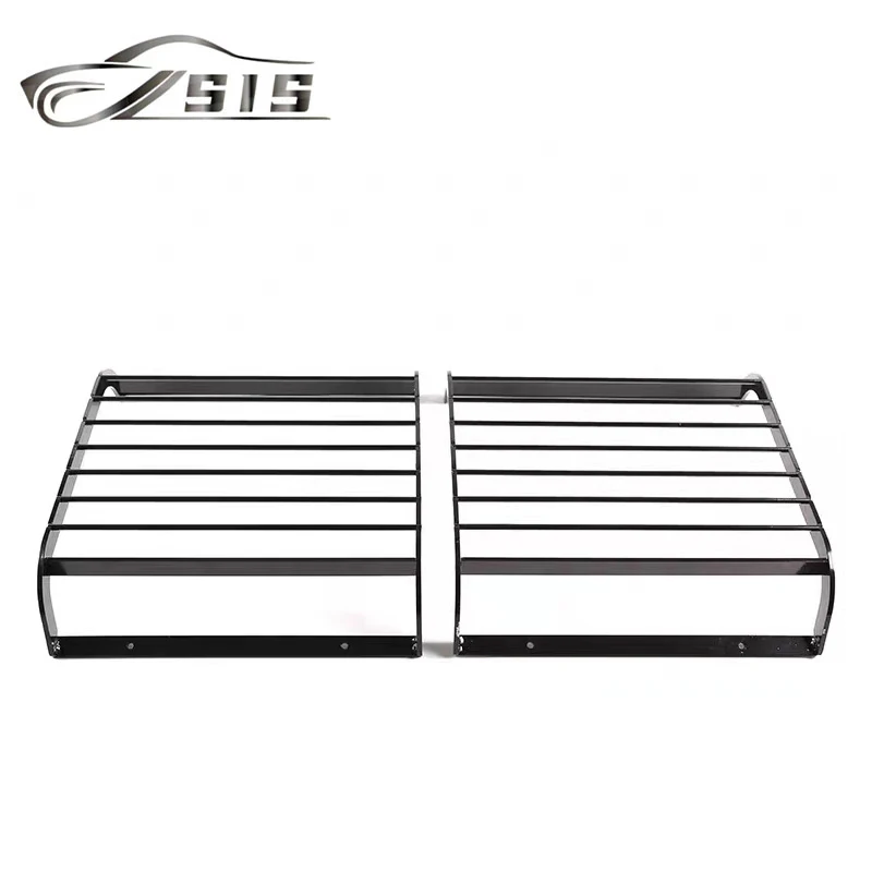 2004-2018 سنة De-fe-nd-er غطاء المصباح الأمامي المقاوم للصدأ 90/110 مادة الصلب مصباح الحرس مصابيح السيارة الأمامية حماية السيارات السيارات Pa #5