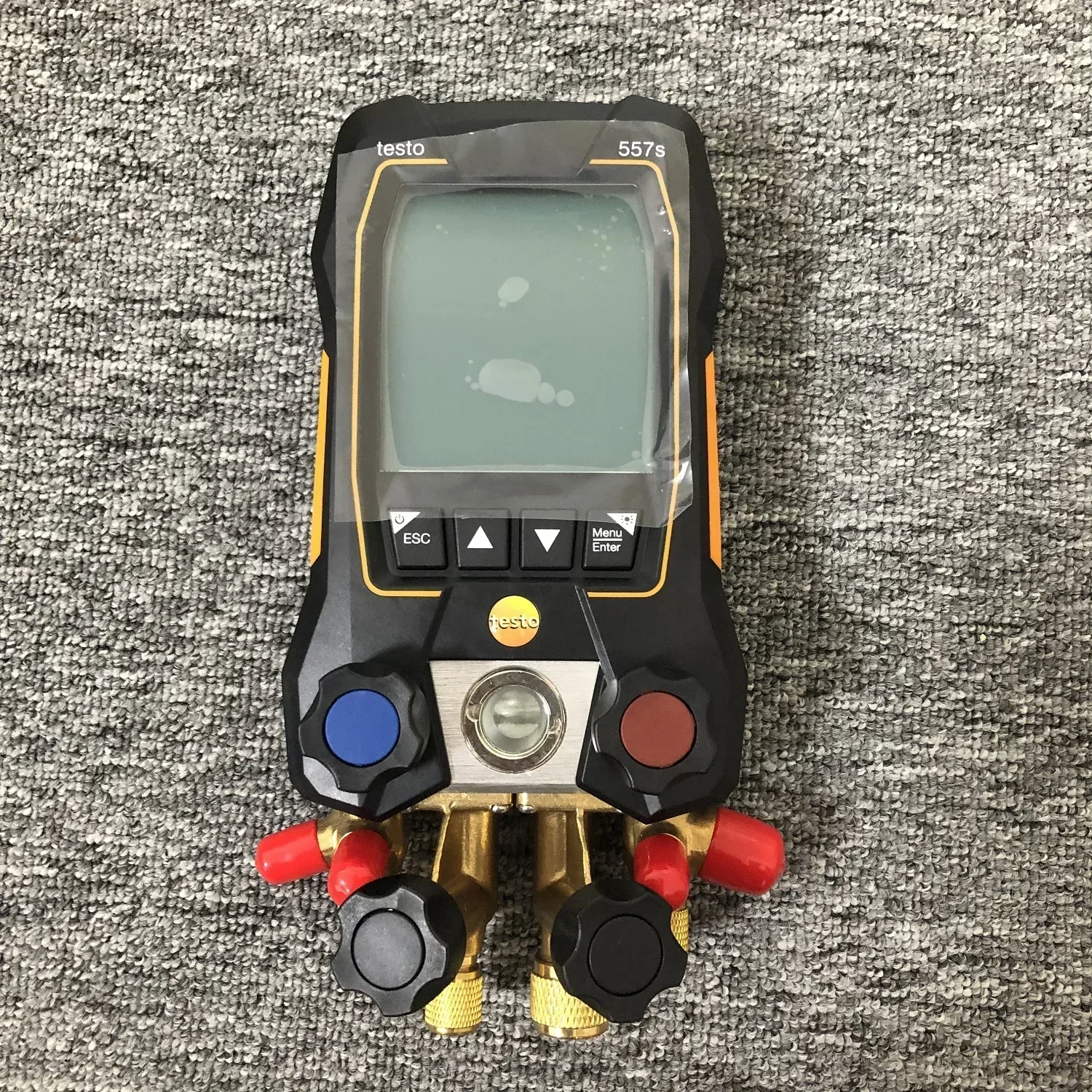 Testo 550s Smart Kit Testo 557s Smart 2 Valves Digital Manifold Gauge for HVAC Refrigeration System Pressure Testing