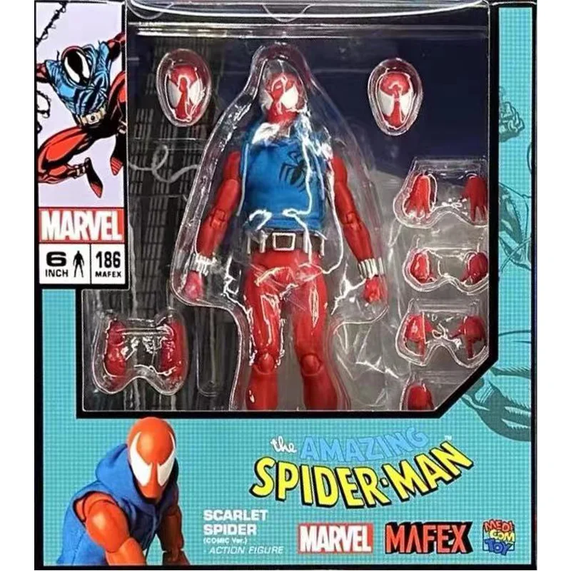 【新品未開封】MAFEX No.186 スカーレットスパイダー Amazon.com: MAFEX No.186 MAFEX SCARLET SPIDER (COMIC Ver.) Total