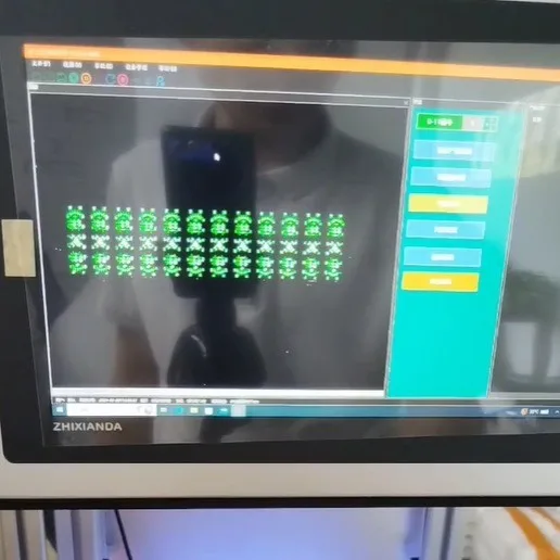 Online visual inspection equipment, visual inspection equipment for appearance size