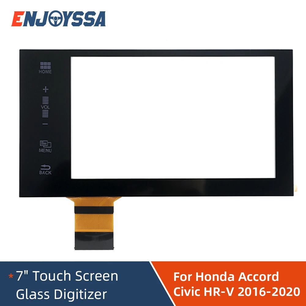 LA070WV6-SL01 7INCH Touch-Screen Panel Glass Digiziter for Honda Accord Civic HR-V Pilot 2016 2017 Car Radio NAV Replacement