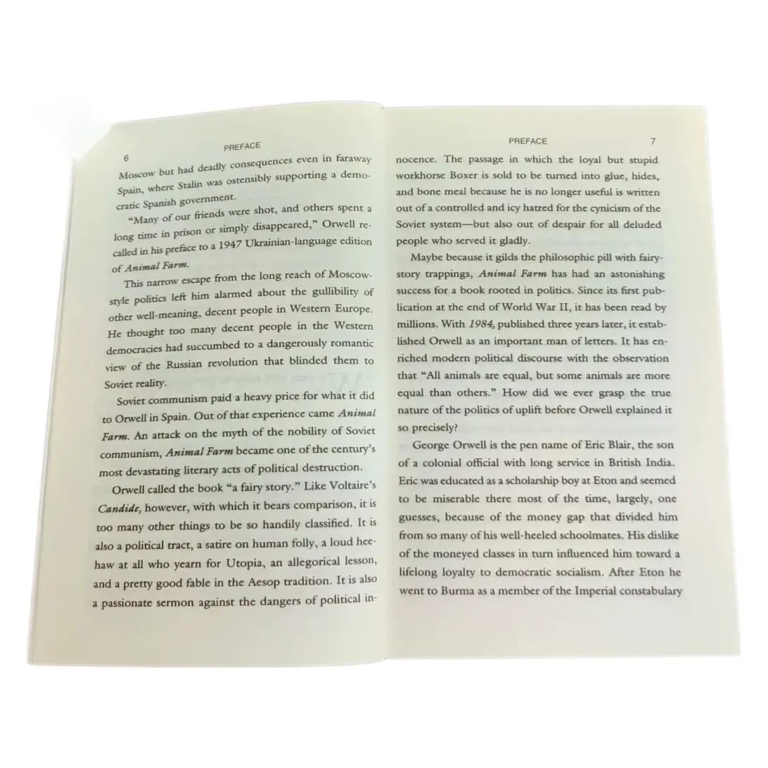 Animal Farm Manor English Version, George Orwell