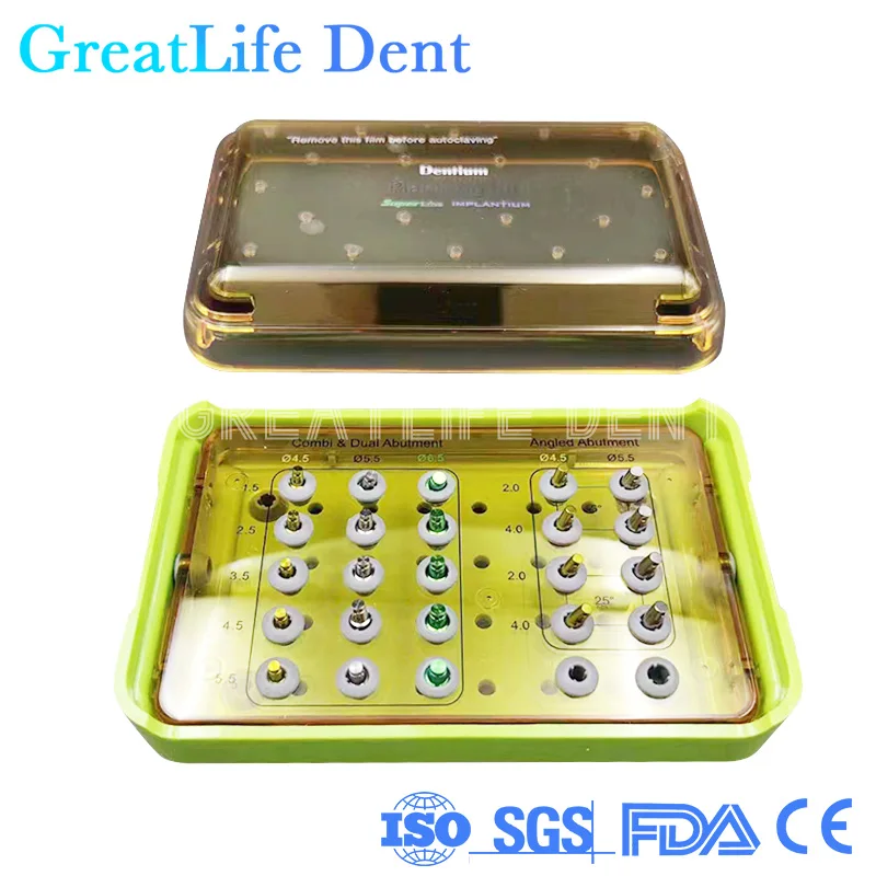 

GreatLife Dent Implant Surgery Instrument Kit Dentium Planning Kit SuperLine Implantium Dentium Planning Kit