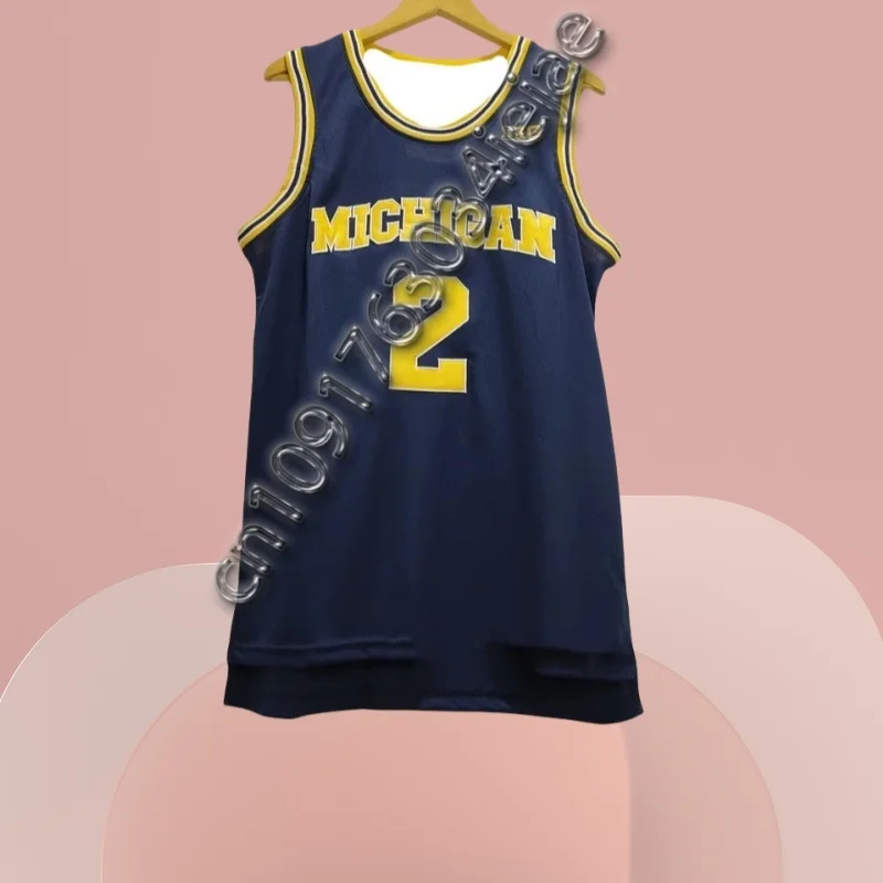 

Basketball jerseys Men's Women's oversized 2 Poole Michigan 3D printed breathable sports Sports Street hip Hop tracksuit