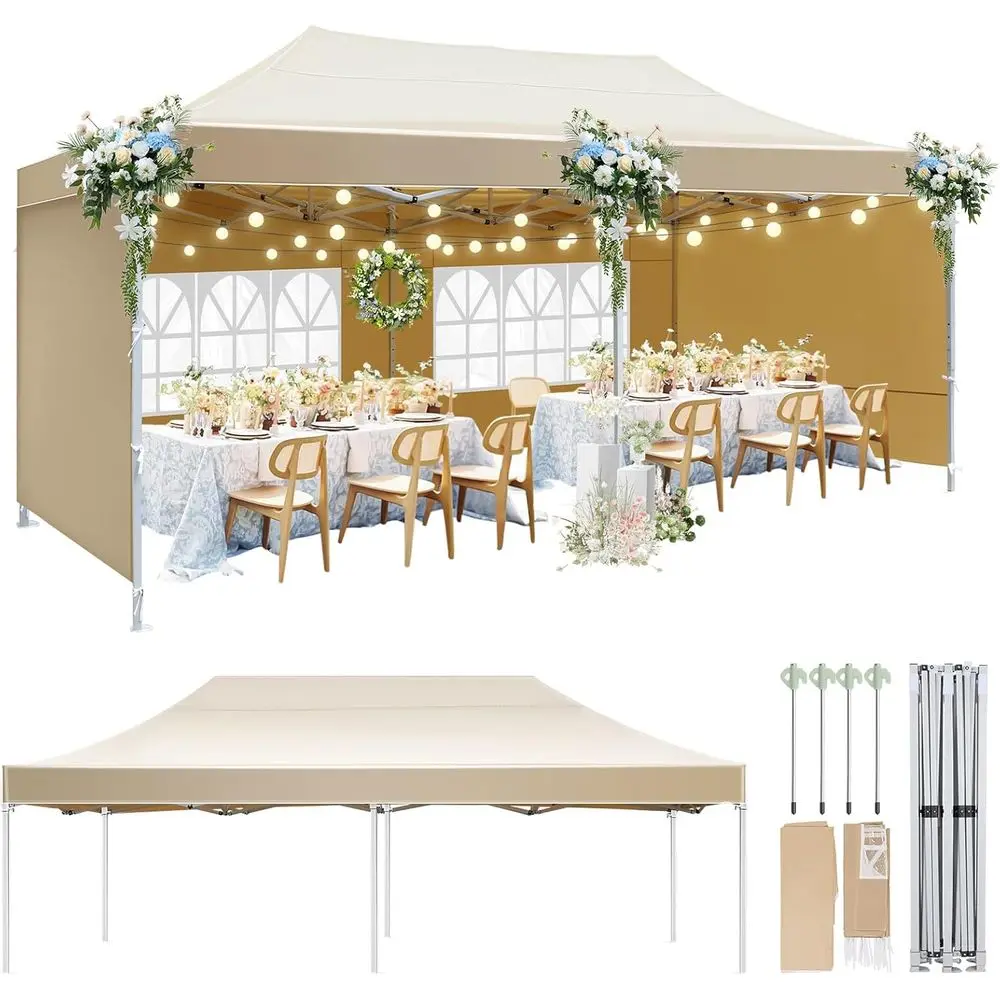 

Укрытый солнцезащитный костюм цвета хаки с экранированным навесом и боками для защиты вечеринок