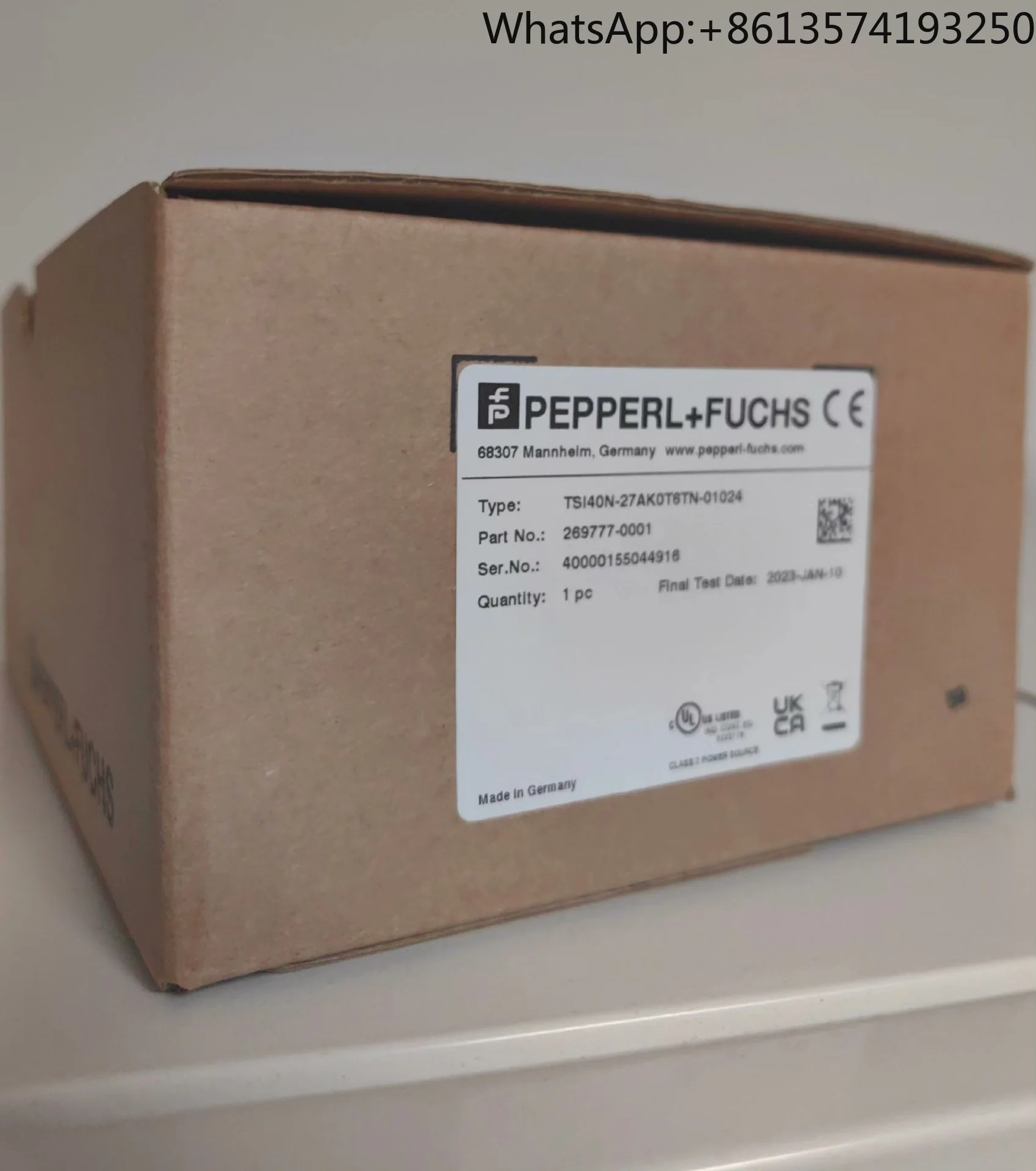

Pepperl + Fuchs TSI40N-27AK0T6TN-01024 Spotin stock
