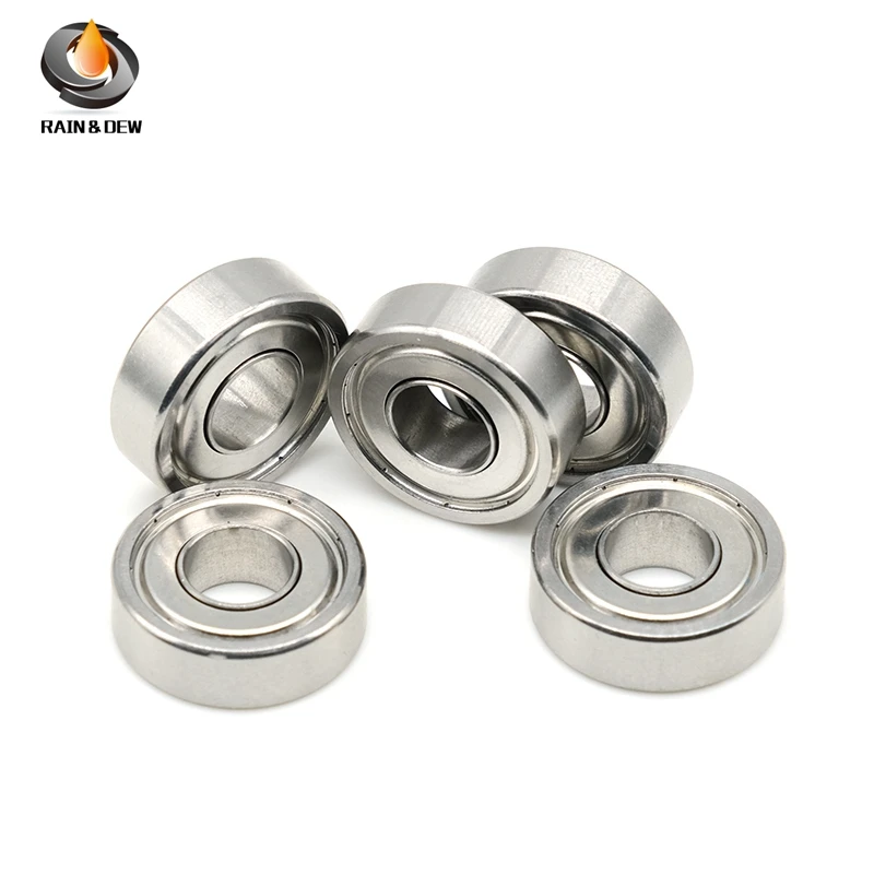 1Pcs 7x22x7mm S627ZZ   Stainless Steel SUS304 Bearing 627 Non-magnetic Stainless Steel Bearings  Anti-corrosion Bearings 627zz