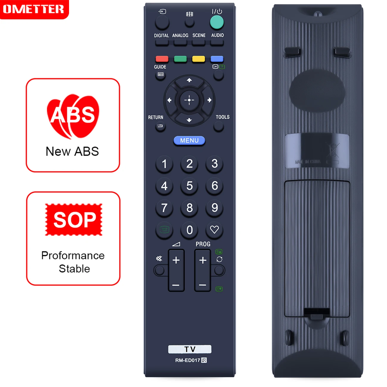 

New RM-ED017 Remote Control for SONY BRAVIA TV KDL-32P5500/32P3550/KDL-26S5500 KDL-32S5500 KDL-32S5500E 32S5600 32S5650 32L4000U