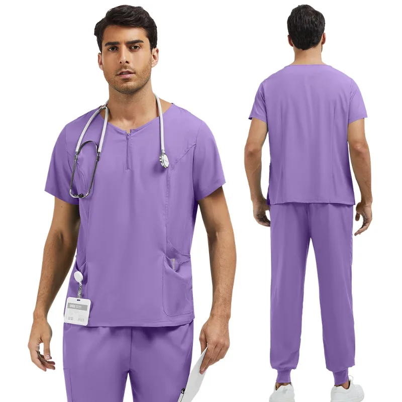 

Медицинский костюм унисекс для мужчин: комфортная униформа для СПА, ветеринарных клиник, медсестер, рабочая одежда для купания