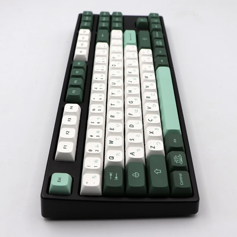 Keycaps 137PCS Botanical Keycaps XDA Full Set Keycap DyeSubbed Thick PBT