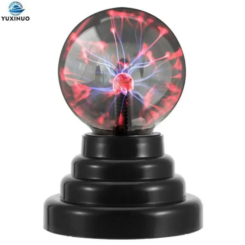 Magic Plasma Ball Light 3 Inch USB Lighting Led Night Light Christmas Kids Gift Glass Plasma Lamp Party Decor Table Lights