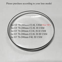 Fronts 1st First Optics Element Glass For Canon EF 70-200mm f/2.8L IS I/ II/III USM / 70-200 mm f/4L IS USM / & Non“IS” USM lens