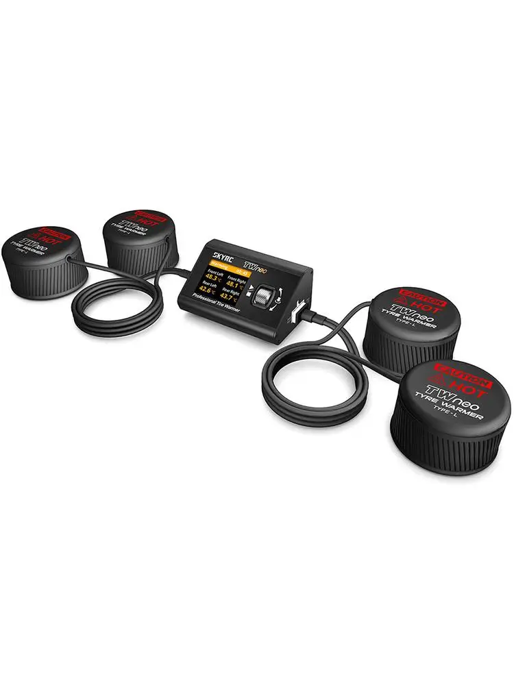Chauffe-pneus SkyRC TWneo RC 20–80 ℃ Contrôle par application pour pneus de voiture RC 1/8 et 1/10