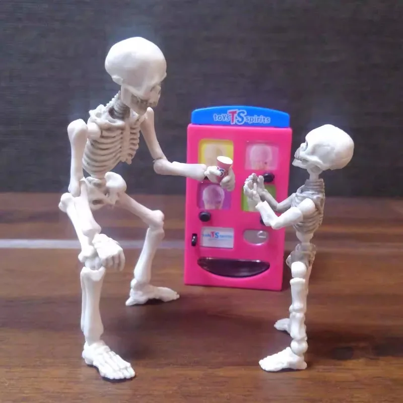 Toys Spirits Capsule Gashapon Figure Cute Gacha Ice Cream Vending Machine Figurine Miniature Anime Doll Decor Gift view 3
