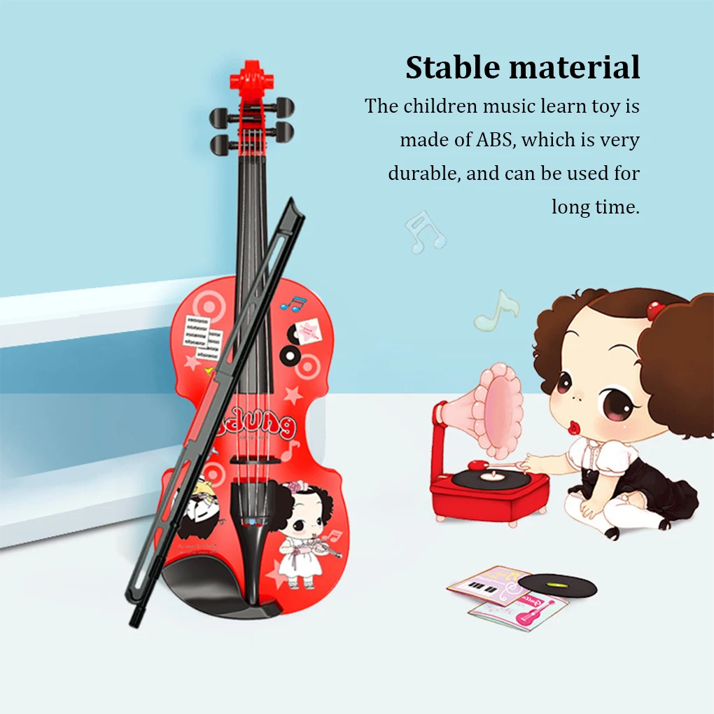 Children Electronic Violin Musical Instrument Interactive Toy Boys