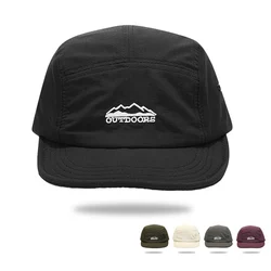 Japanese Breathable Short Brim Baseball Cap Men Women Quick-drying Foldable Soft Hip-hop Caps Summer Outdoor Camping 5-sided Hat