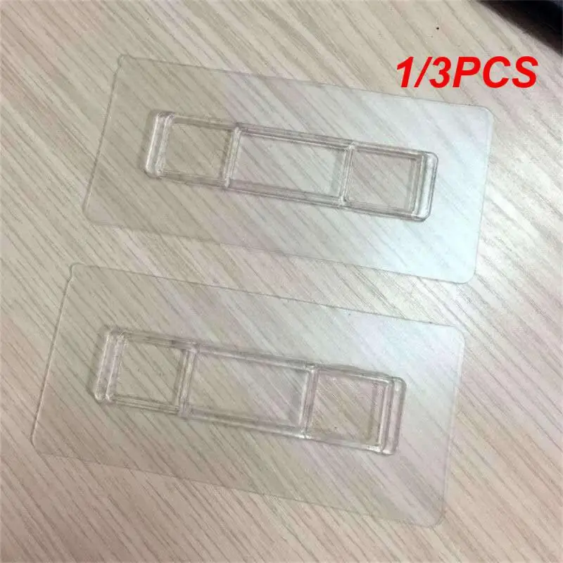 1/3PCS 10.4cm Long Tissue Box Non-marking Fixing Frame Nail-free Punch-free Strong Glue Sticker Multi-functional Storage Buckle