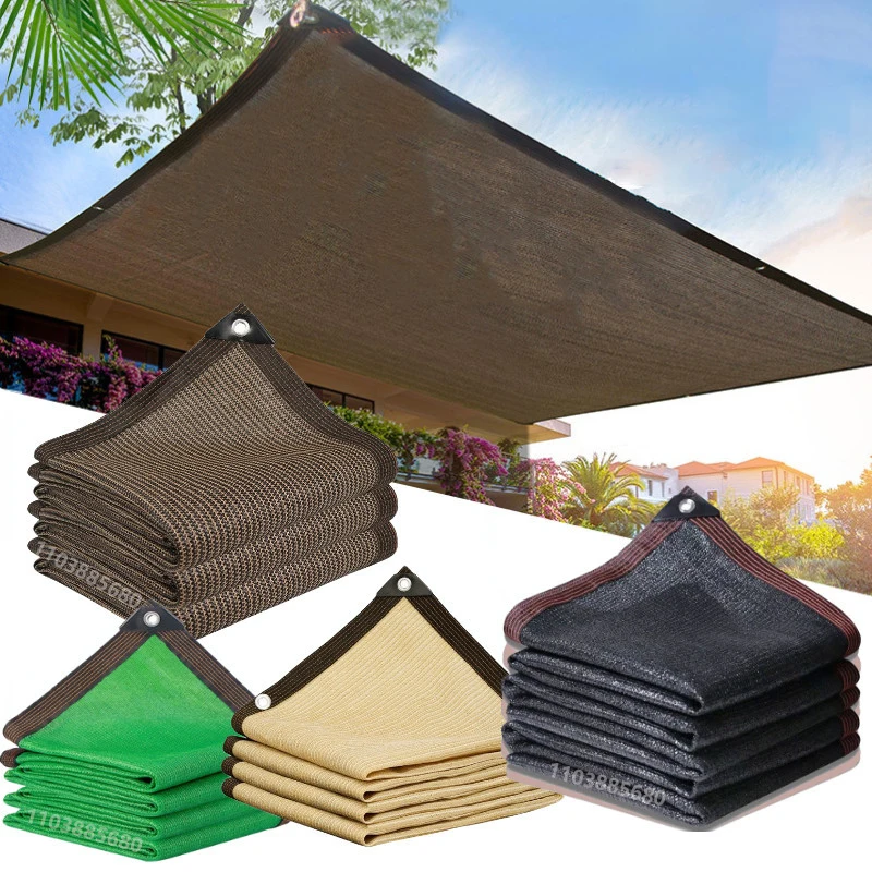 Filet pare-soleil pour jardin extérieur, pare-soleil pour terrasse, filet pare-soleil pour camping, protection UV, toile pare-soleil en HDPE