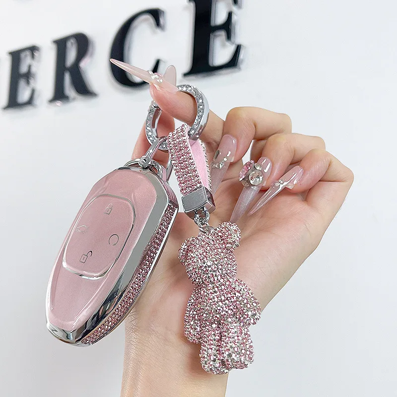 

TPU Car Key Case Remote Cover Shell Holder Keychain Styling Fob For GAC Trumpchi Empow J11 J12 J13 J15 J16 GS8 GS4 GS3 Emzoom