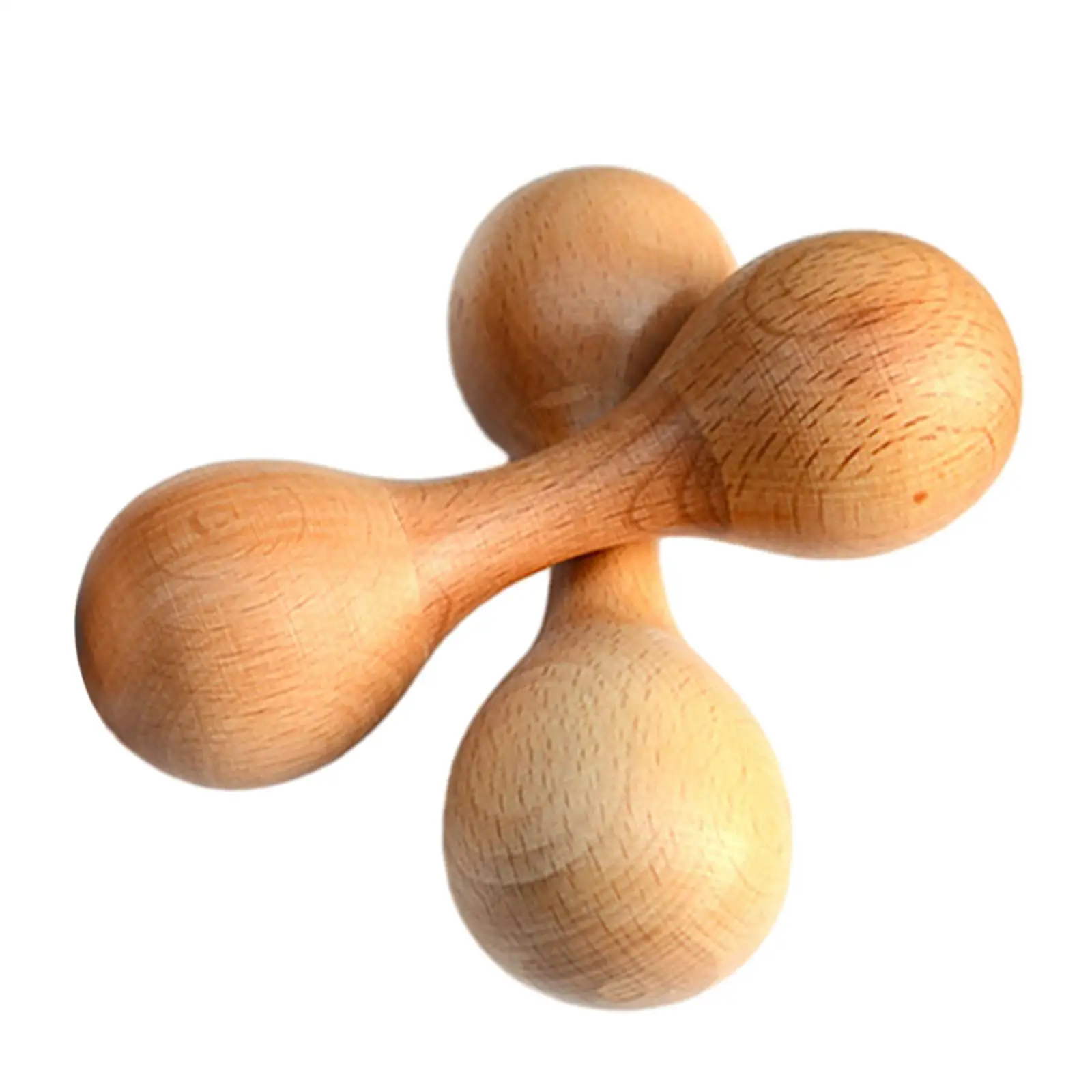2x Sand Hammers Music Shaker Wooden Gifts Developmental Educational Portable Shaker Rattle Percussion Toy for Kids Adult