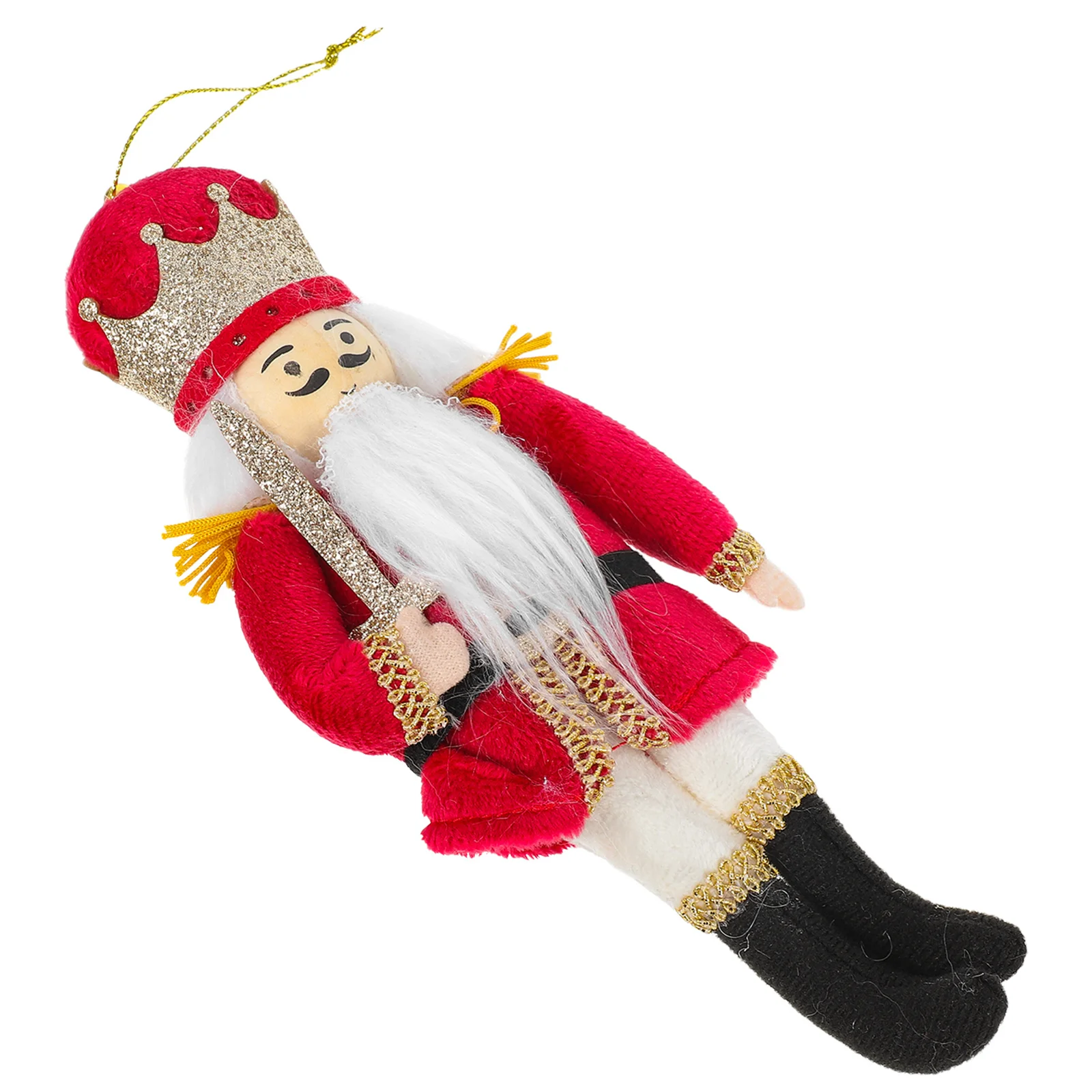 

Nutcracker Soldier Decorations Sturdy Fabric Construction Bright Fade Resistant Colors Christmas Tree Pendant Xmas Tree Pendants