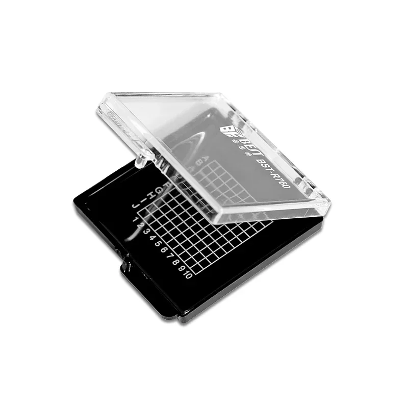 High quality ESD storage Boxes Clamshell Case CPU Component Box For Intel 775 1155 1156 other IC Chip Protection Box