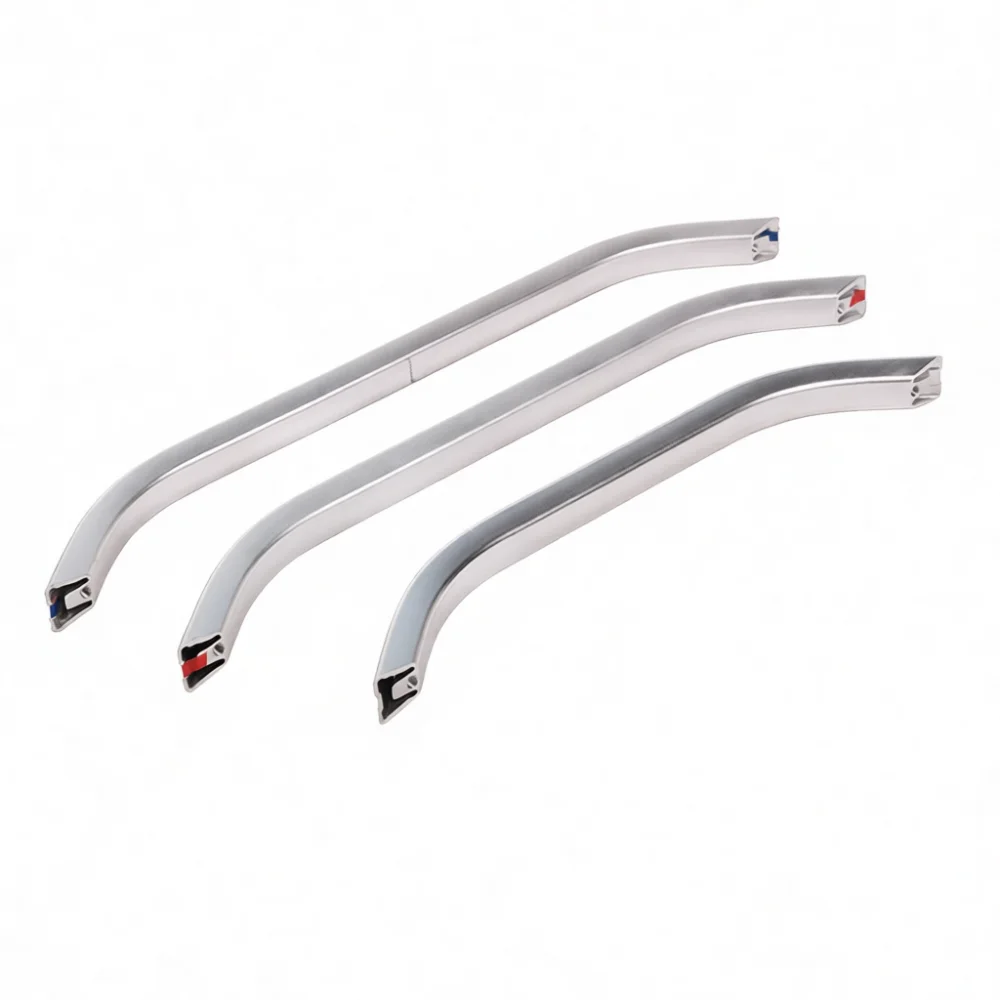 Ergonomic Aluminum Alloy Curved Industrial Handle CNC Lathe Sliding Door Pull Wear Resistant Machine Hardware Equipment